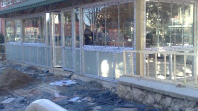 Aksaray İşyeri Veranda Girişi Yapımı