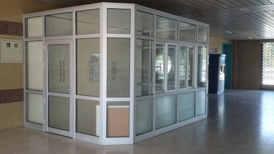 Ankara Büyükşehir Belediyesi Metro Gişesi Aluminyum Ofis Bölmesi