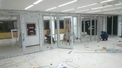 Tübitak Başkanlığı Alüminyum Kat/Ofis Bölmeleri