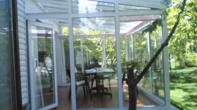 Gölbaşı Villa Veranda Kış Bahçesi Yapımı