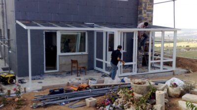 İncek Villa Veranda Kış Bahçesi Yapımı