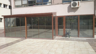 Tübitak Ek Bina Veranda Kış Bahçesi Yapımı